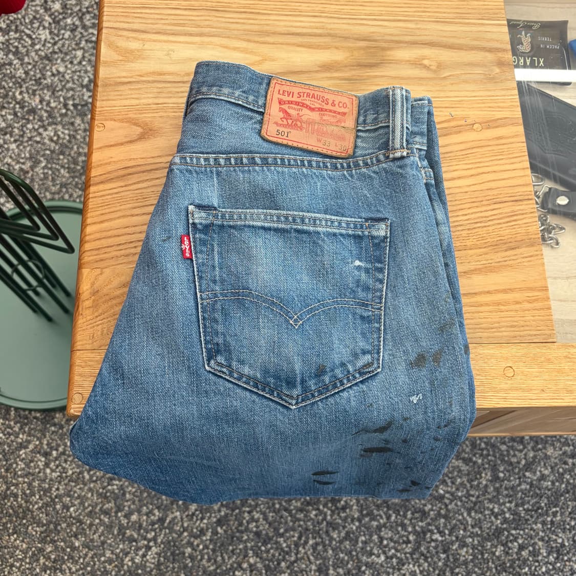 리바이스 501 스트레이트 데님 팬츠 (32) 상품이미지1