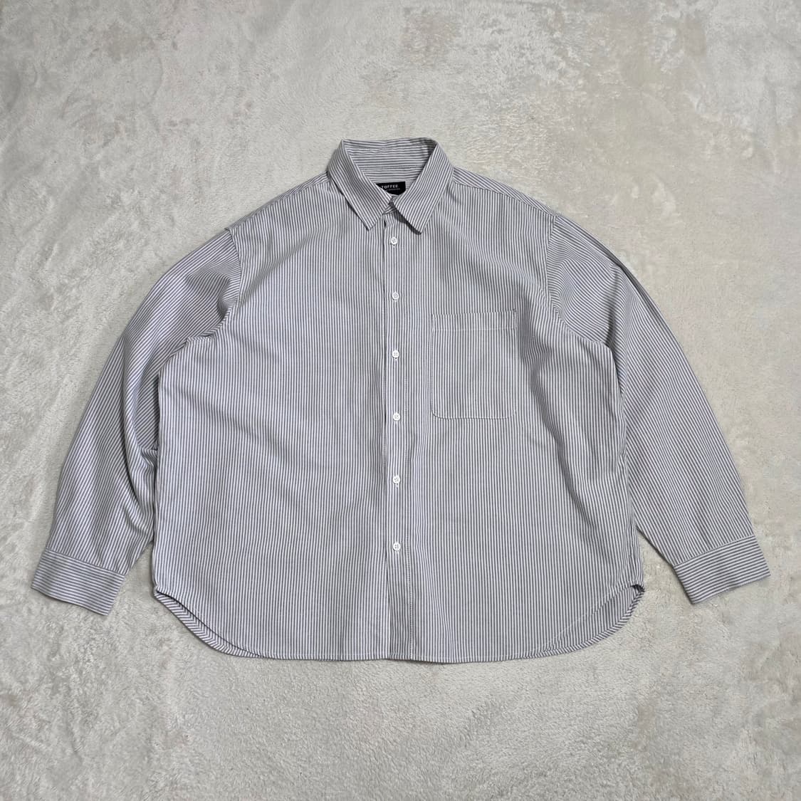 (L)토피 오버핏 옥스포드 셔츠  상품이미지1