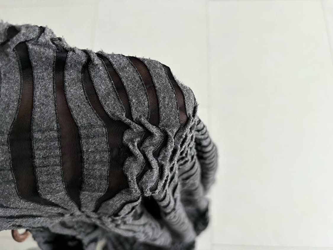 stripe pleated top 상품이미지3