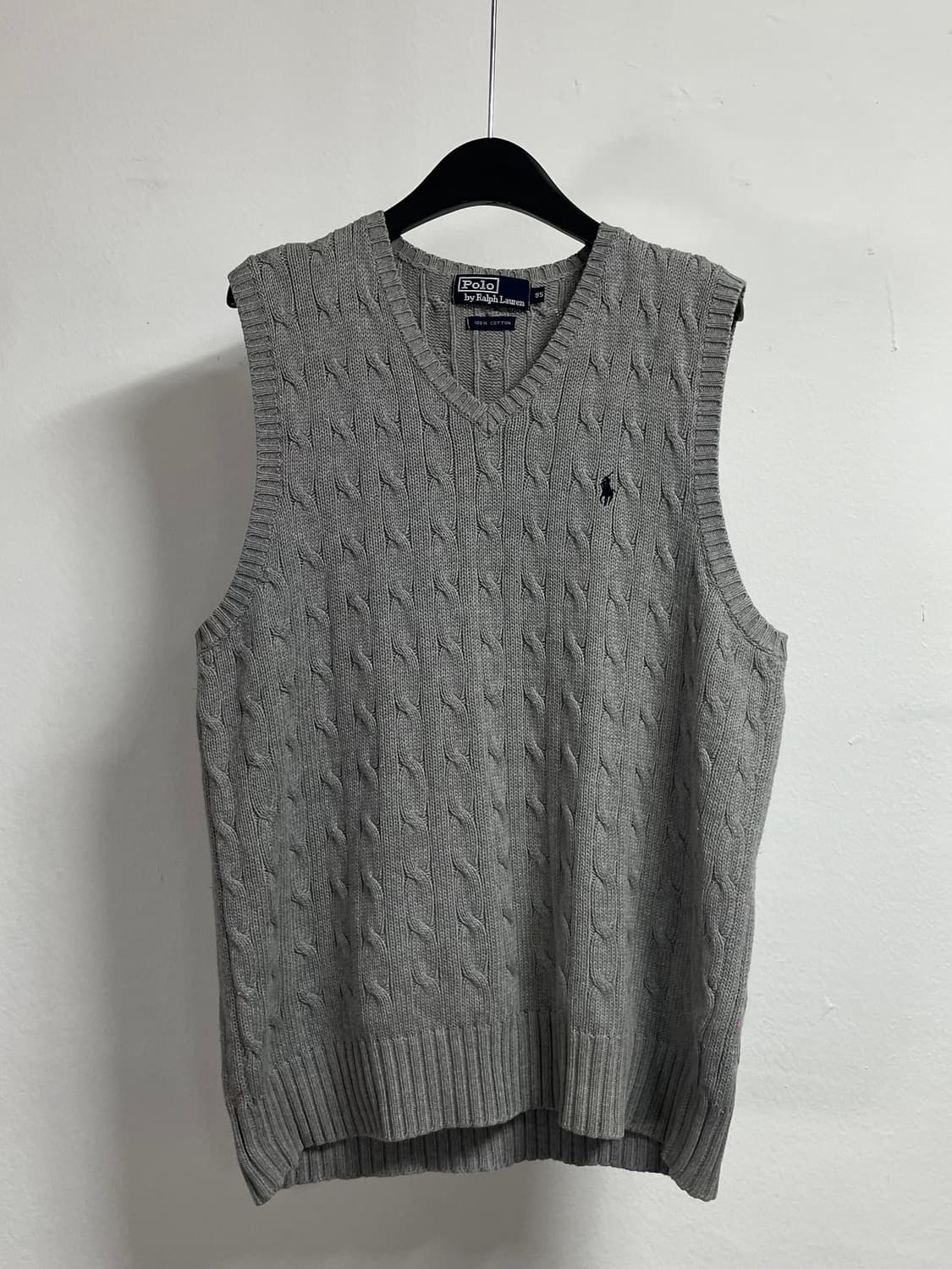 폴로 랄프로렌 케이블 니트 조끼 (on.539) 상품이미지1