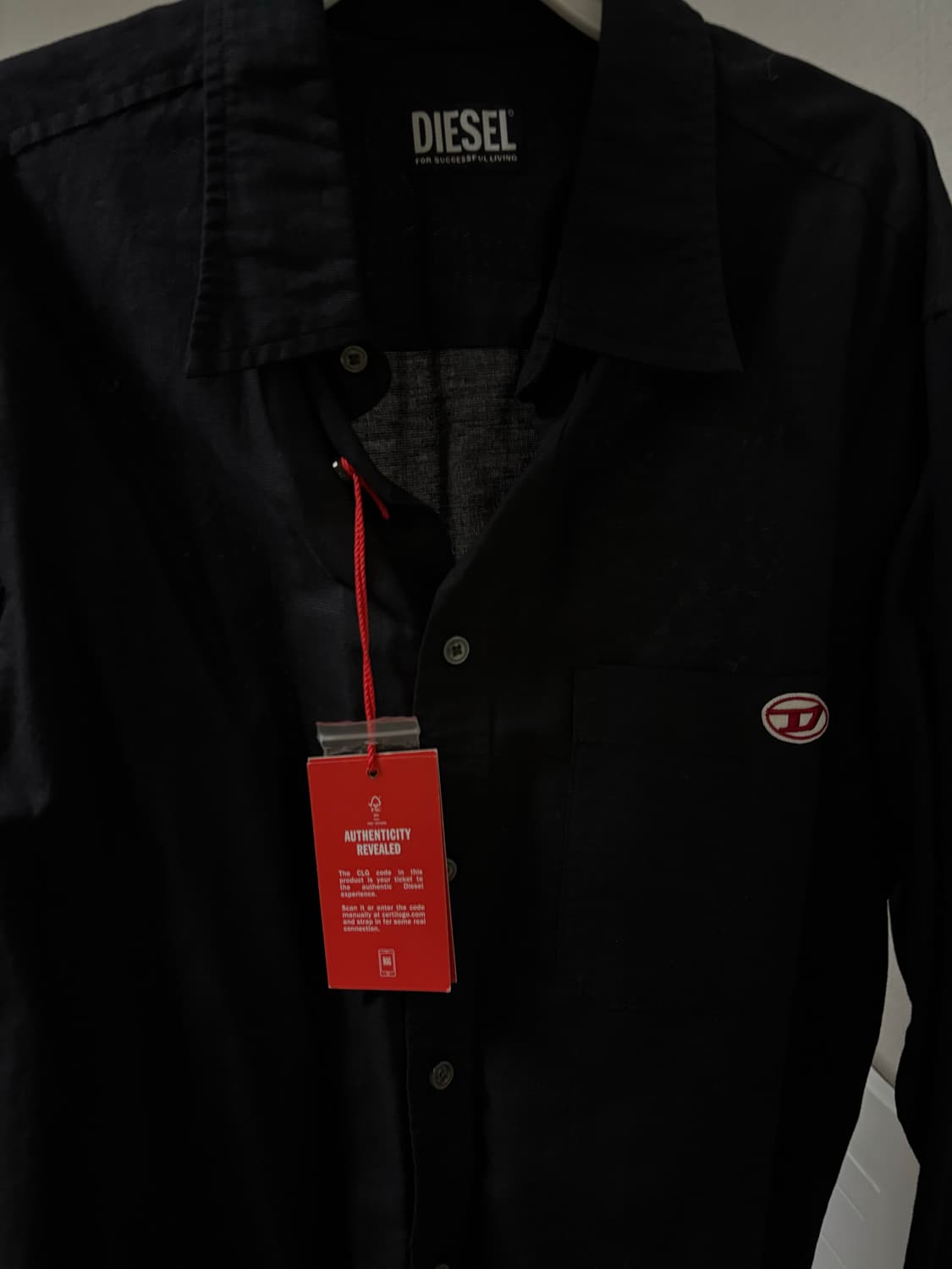 [새상품] 유럽 구매 디젤 셔츠 원가 40만원대 상품이미지6