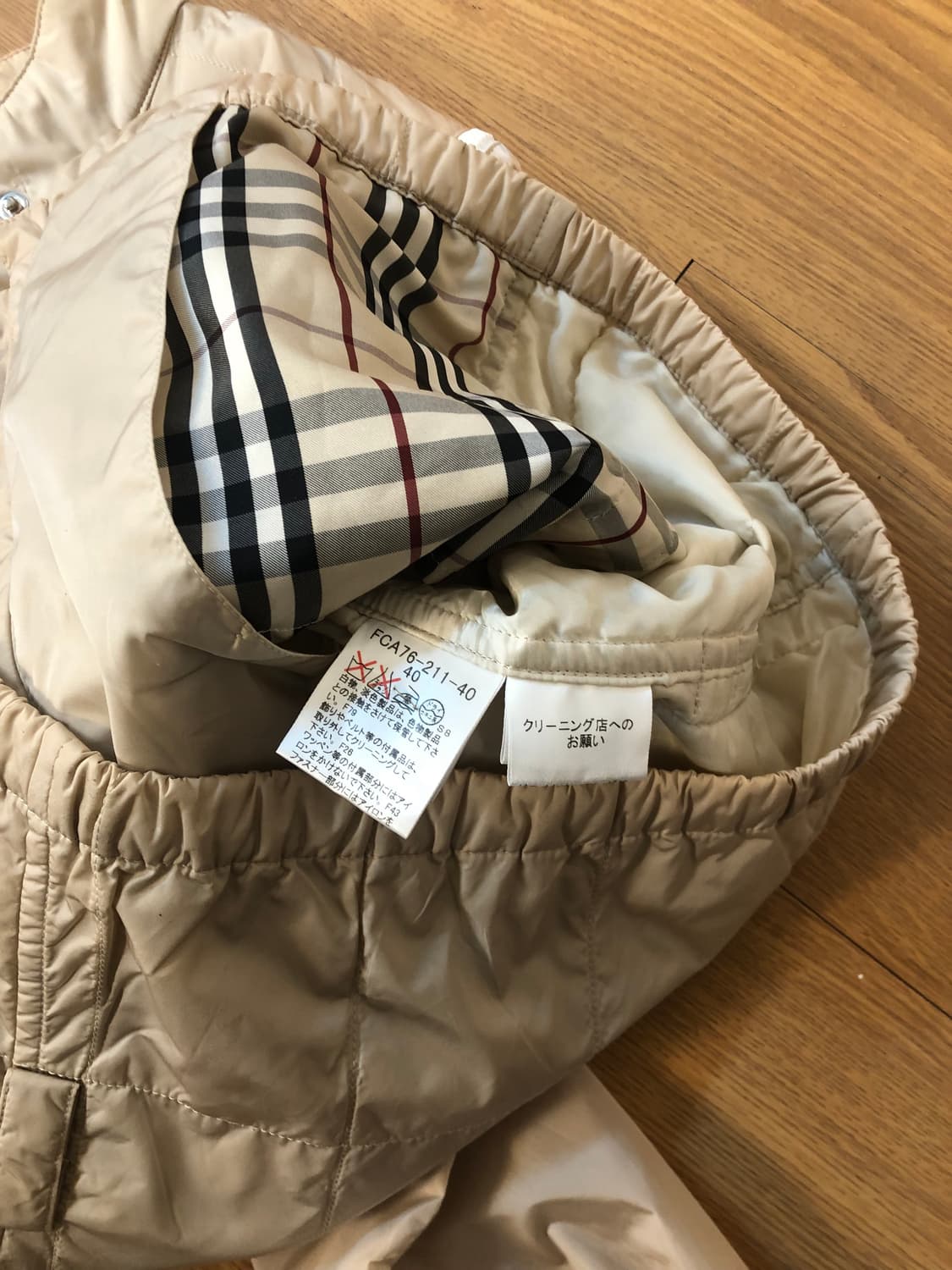 버버리 나일론 자켓 상품이미지10