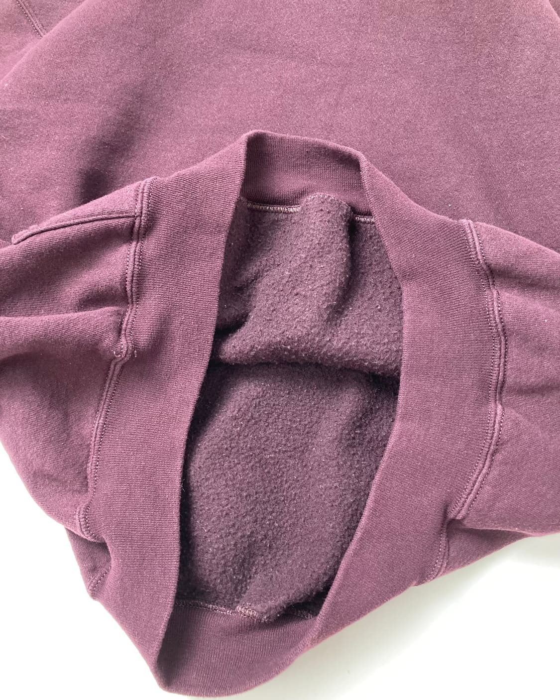90s Russell Hoodie (deep plum) 상품이미지7