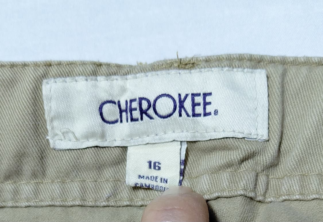 Cherokee 체로키 면 100% 카고 팬츠 (사이즈 29) 무료배송 상품이미지4