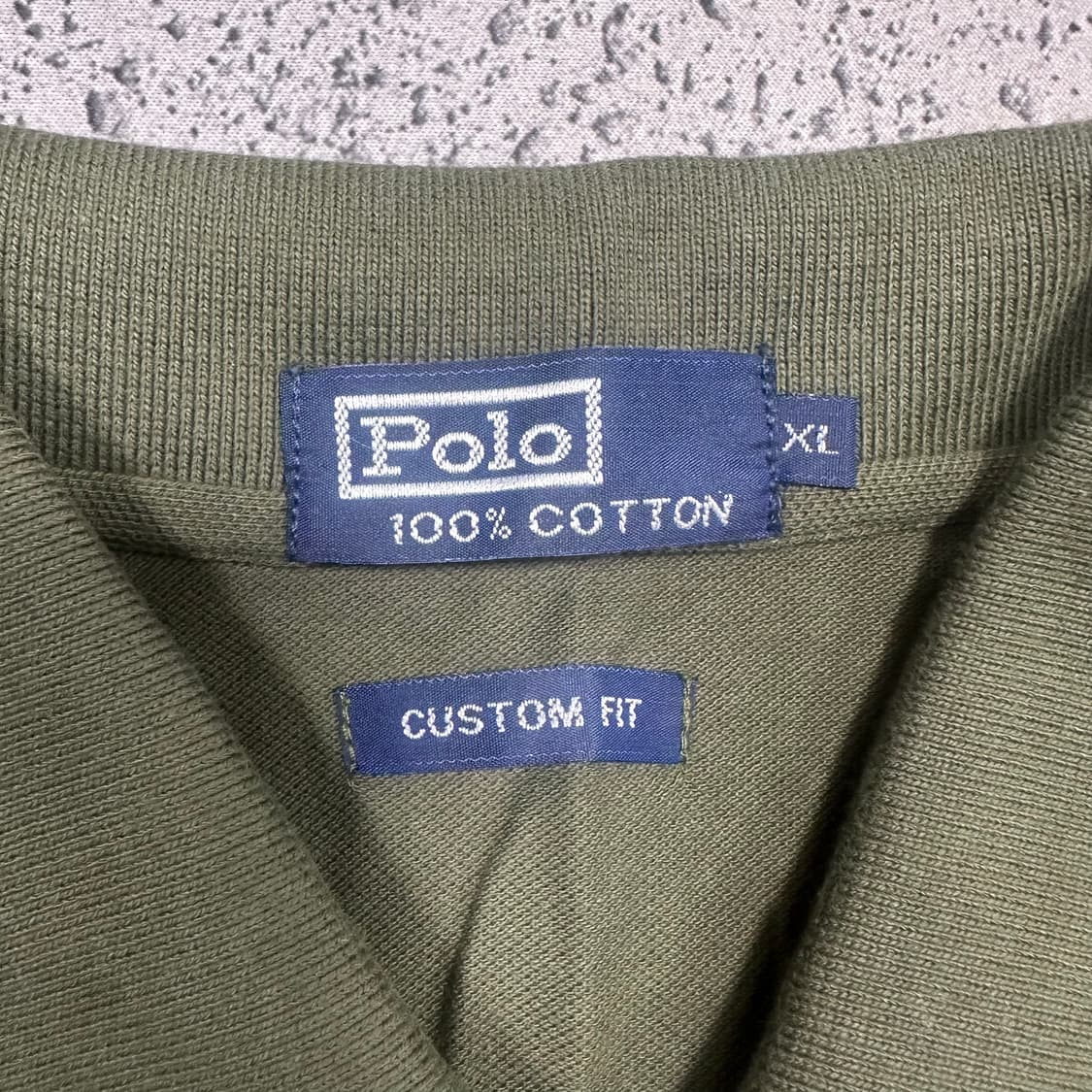 ✨ (바배) 폴로 랄프로렌 카키 빅포니 PK 카라 반팔티  상품이미지3