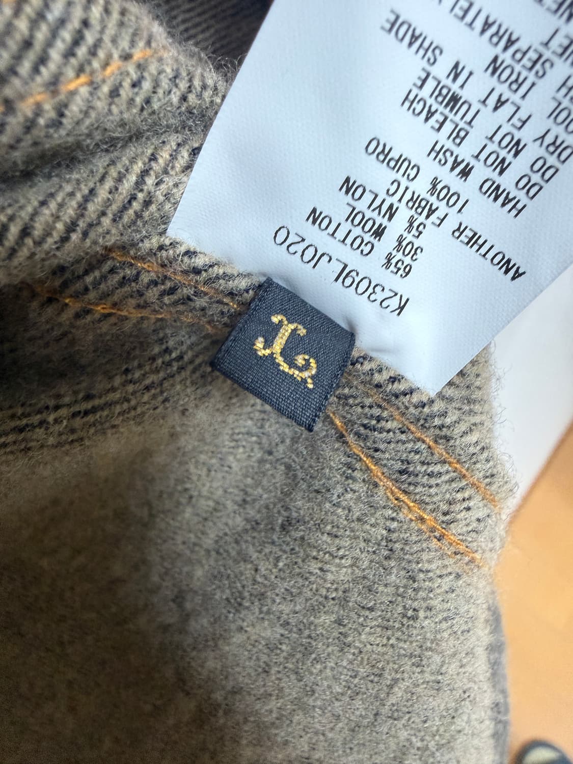 캐피탈 23AW 트윌 에이징 울 1st type 자켓 상품이미지4