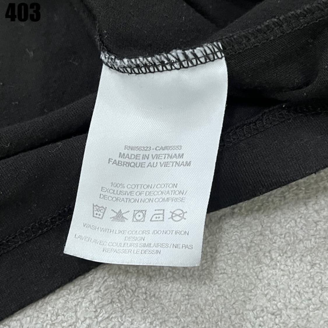 나이키 블랙 반팔티  상품이미지3
