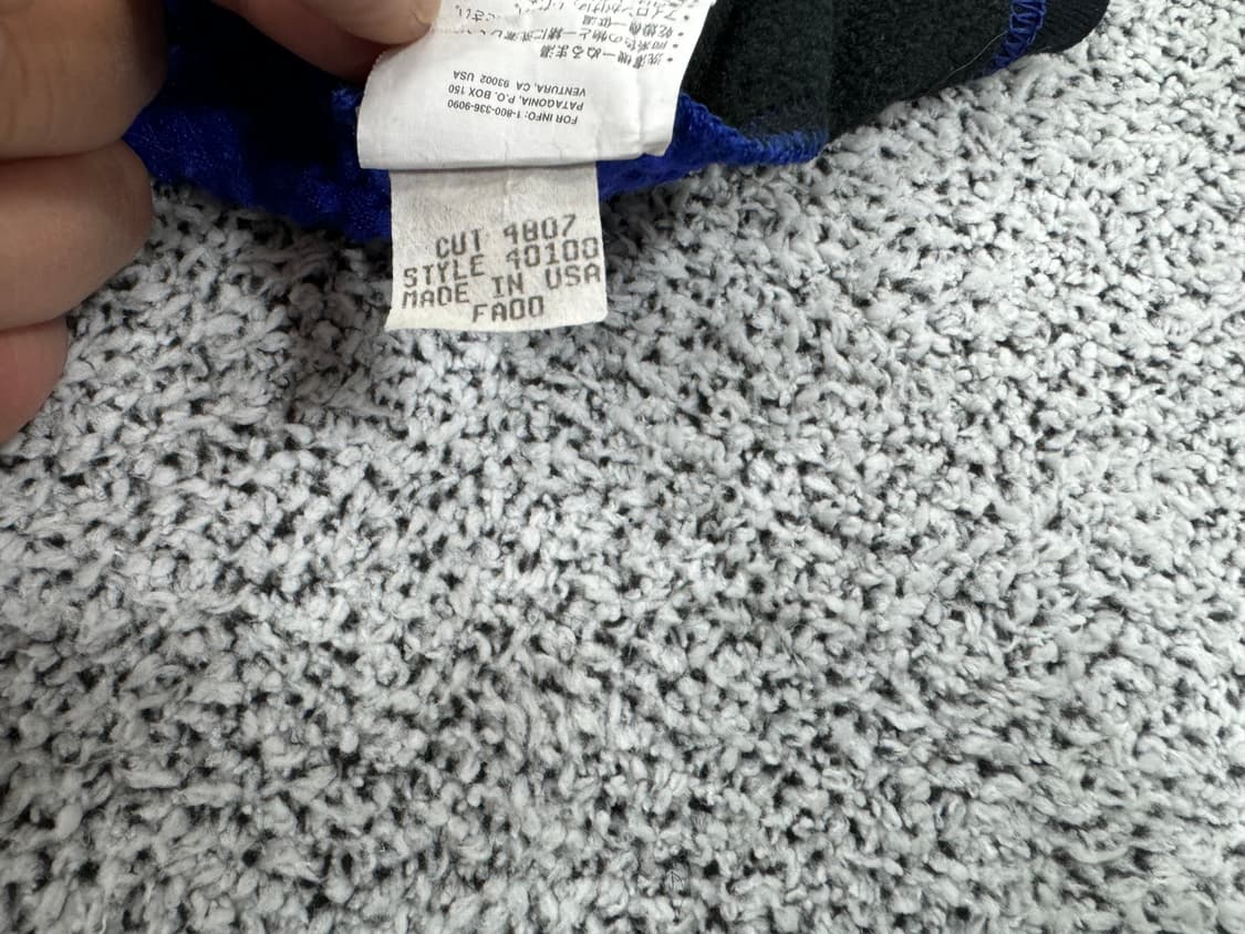 파타고니아 USA 폴라텍 반집업 후리스 상품이미지5