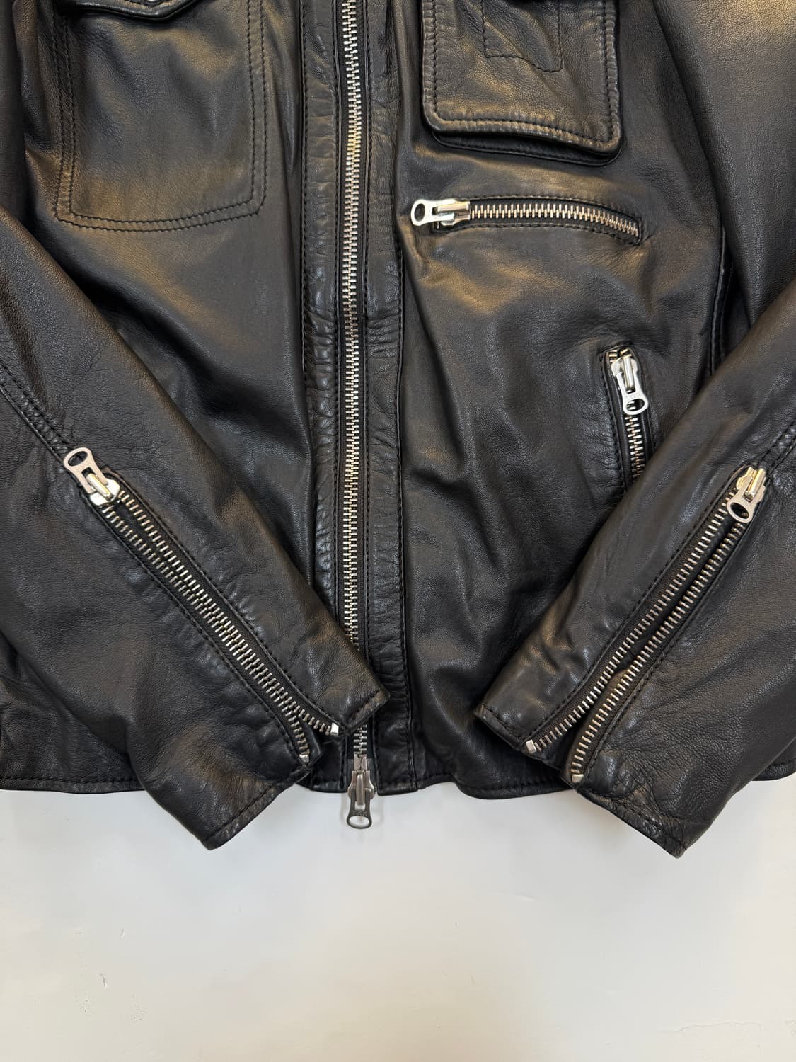 TRUE RELIGION 빈티지 레더 자켓 상품이미지9