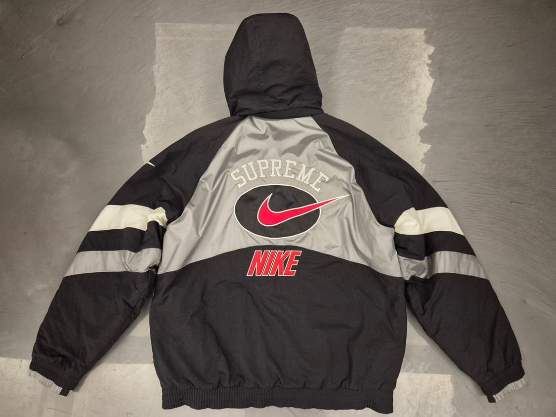 19ss 슈프림x나이키 스포츠 자켓  실버 상품이미지1