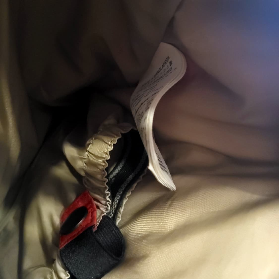 나이키 후드 베이지 버건디 패딩 상품이미지4