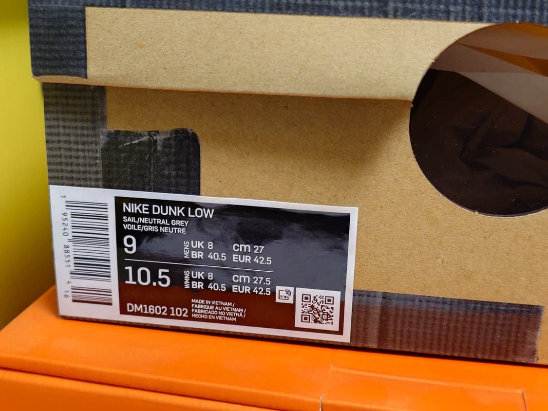 [270] 나이키 덩크 로우 x 오프화이트 Lot.46  박풀 상품이미지8