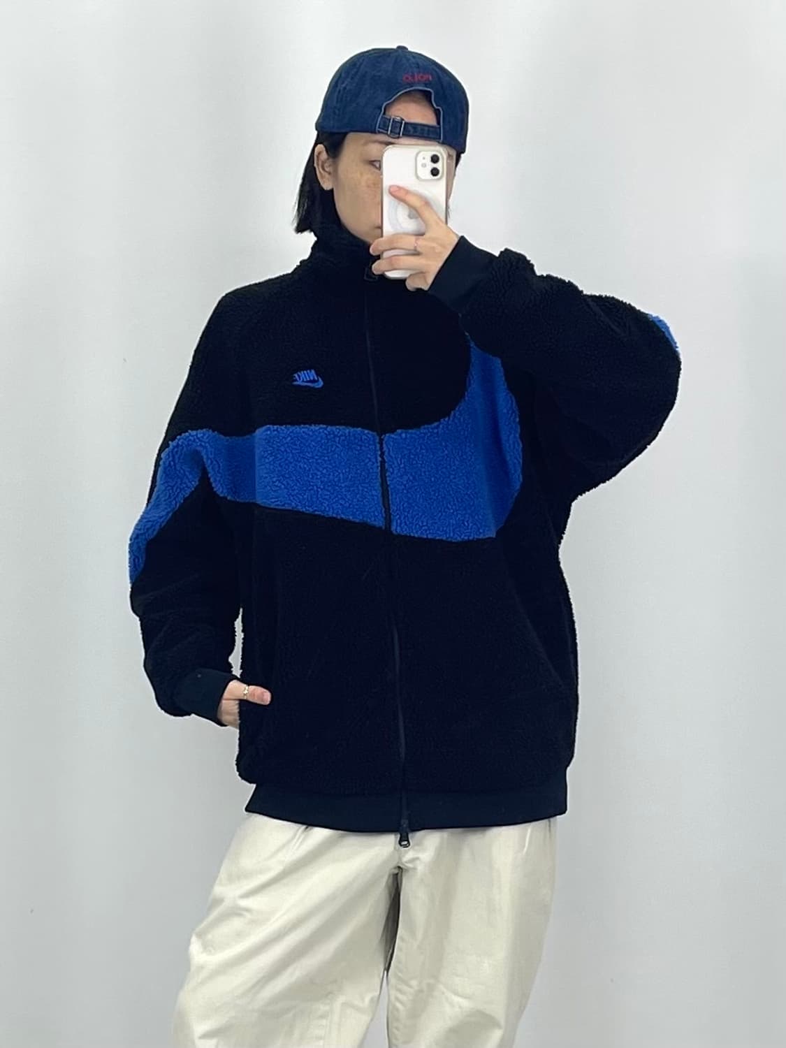  [XL]나이키 리버시블 블루 패딩  상품이미지1