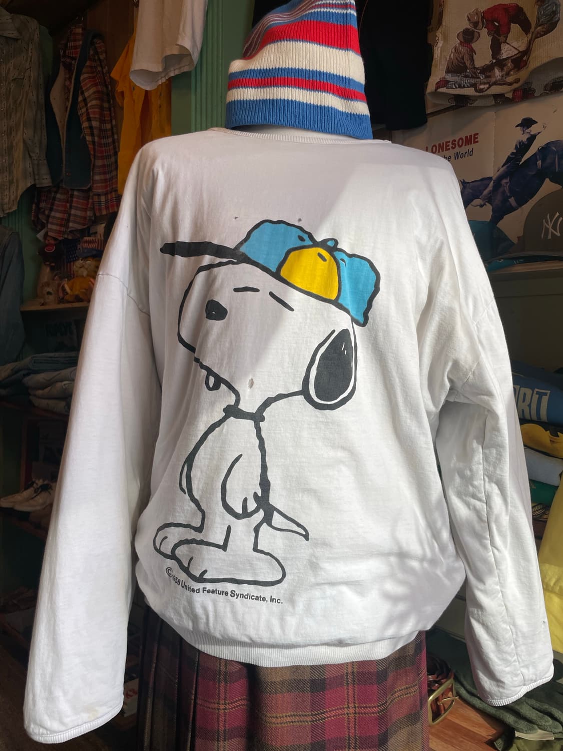 Vintage Snoopy Reversible Padded Sweat 상품이미지1