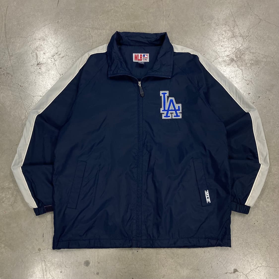 MLB 00s LA다저스 네이비 컬러 바람막이 상품이미지1