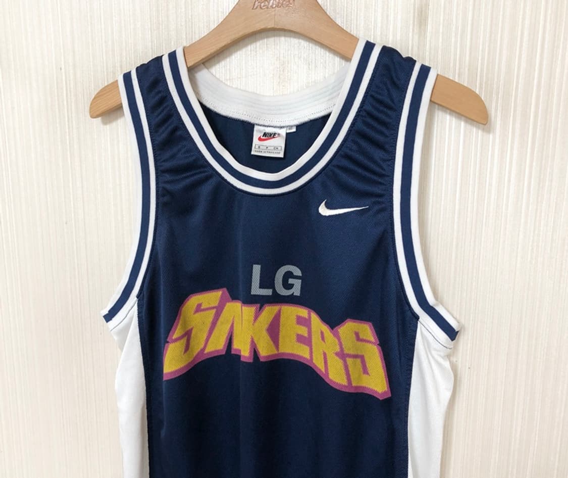 KBL 나이키 창원 LG세이커스 올드유니폼/져지 S 상품이미지6