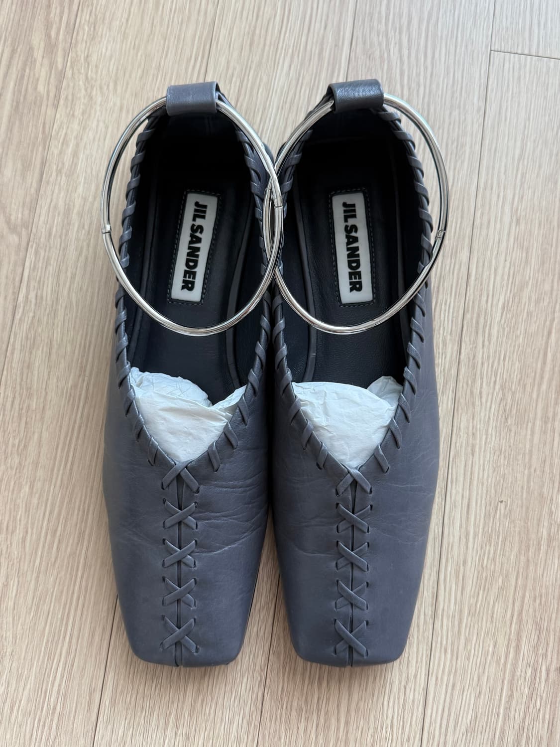 질샌더 휩스티치 링 발레리나 슈즈 36 (230-235) 상품이미지1