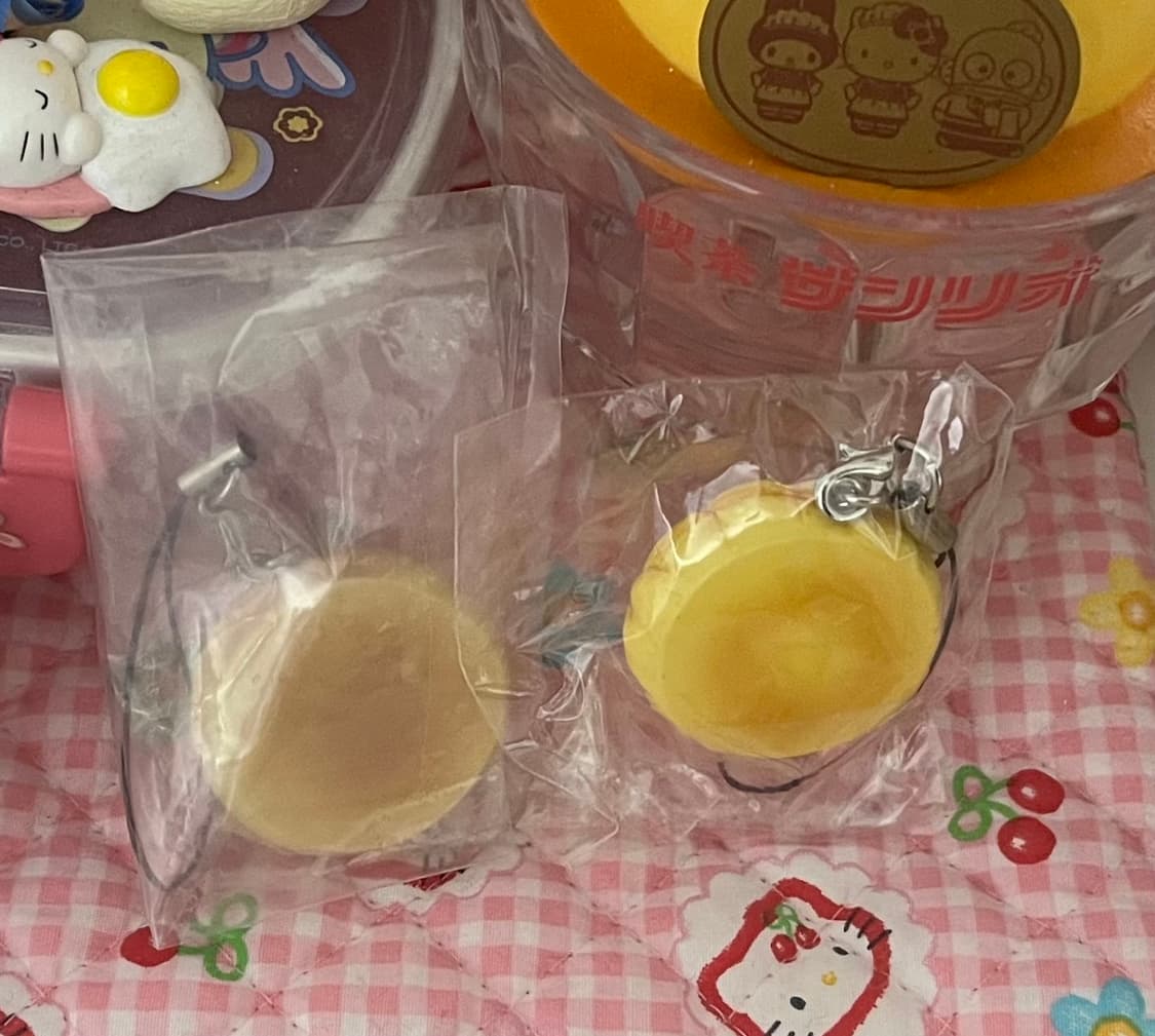 일괄 고전 메론빵 베이커리 스트랩 빈티지 갸루 디저트 스위츠 키링 산엑스 상품이미지2