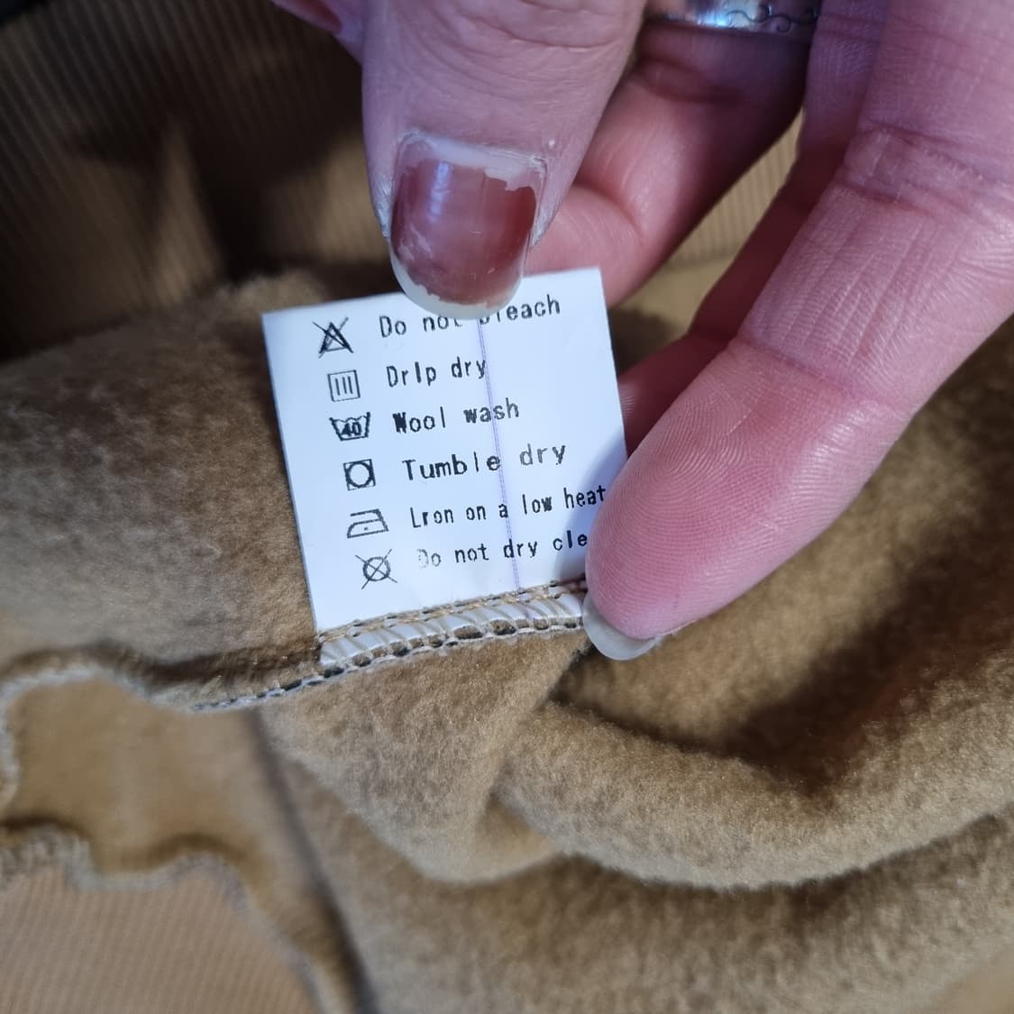 빈티지 카모 후드티 상품이미지5