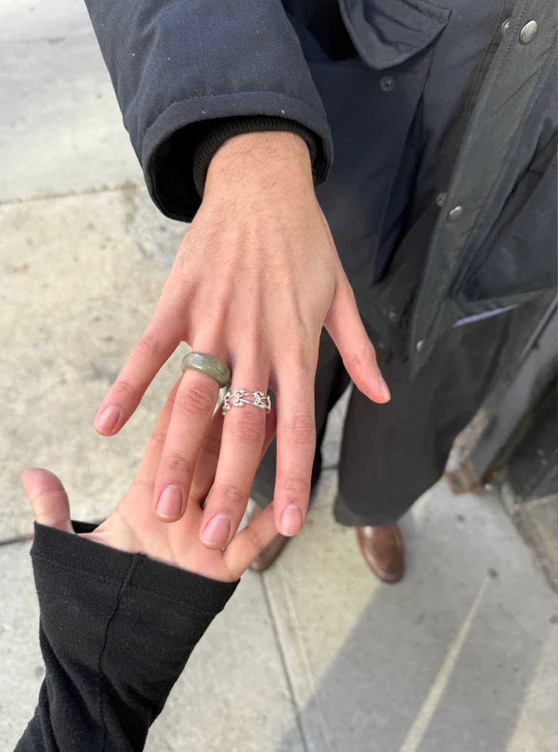 vanya sundari link ring (skinny) 상품이미지4