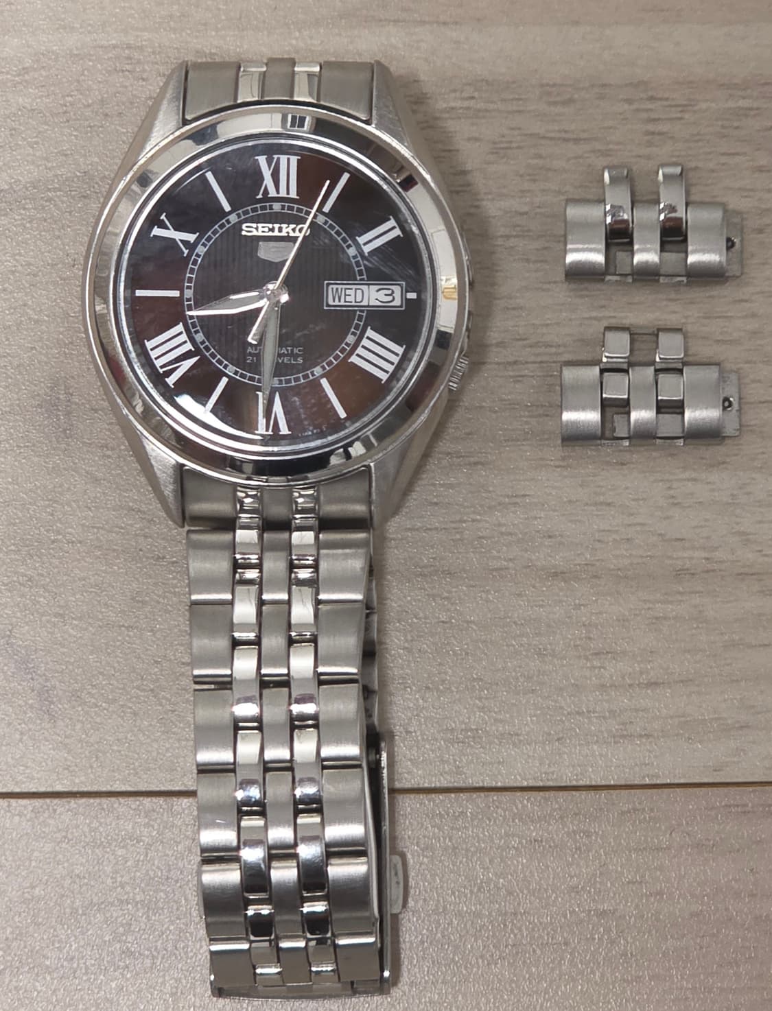세이코 5 오토메틱 SNKL35K1 시계 상품이미지4