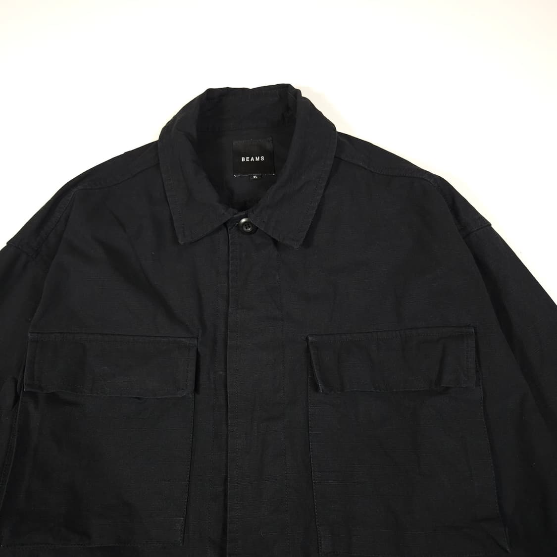 빔즈 유틸리티 포켓 자켓 블랙 상품이미지2