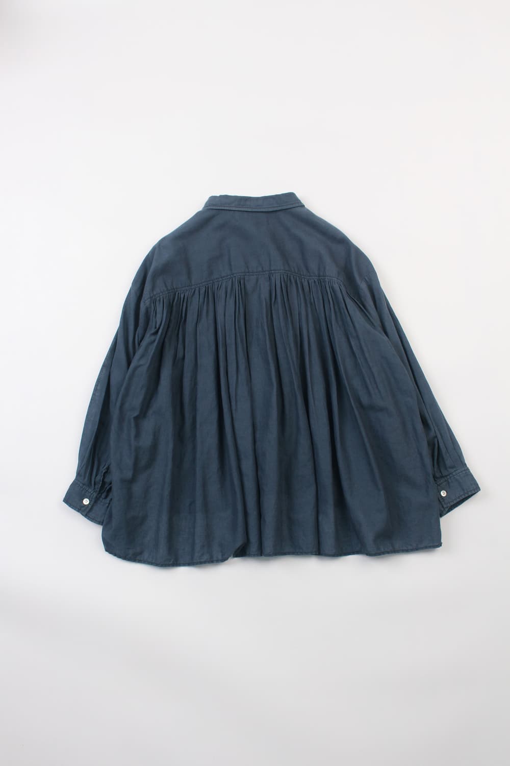 TUMUGU: Washed Wide Frill Shirt  상품이미지9