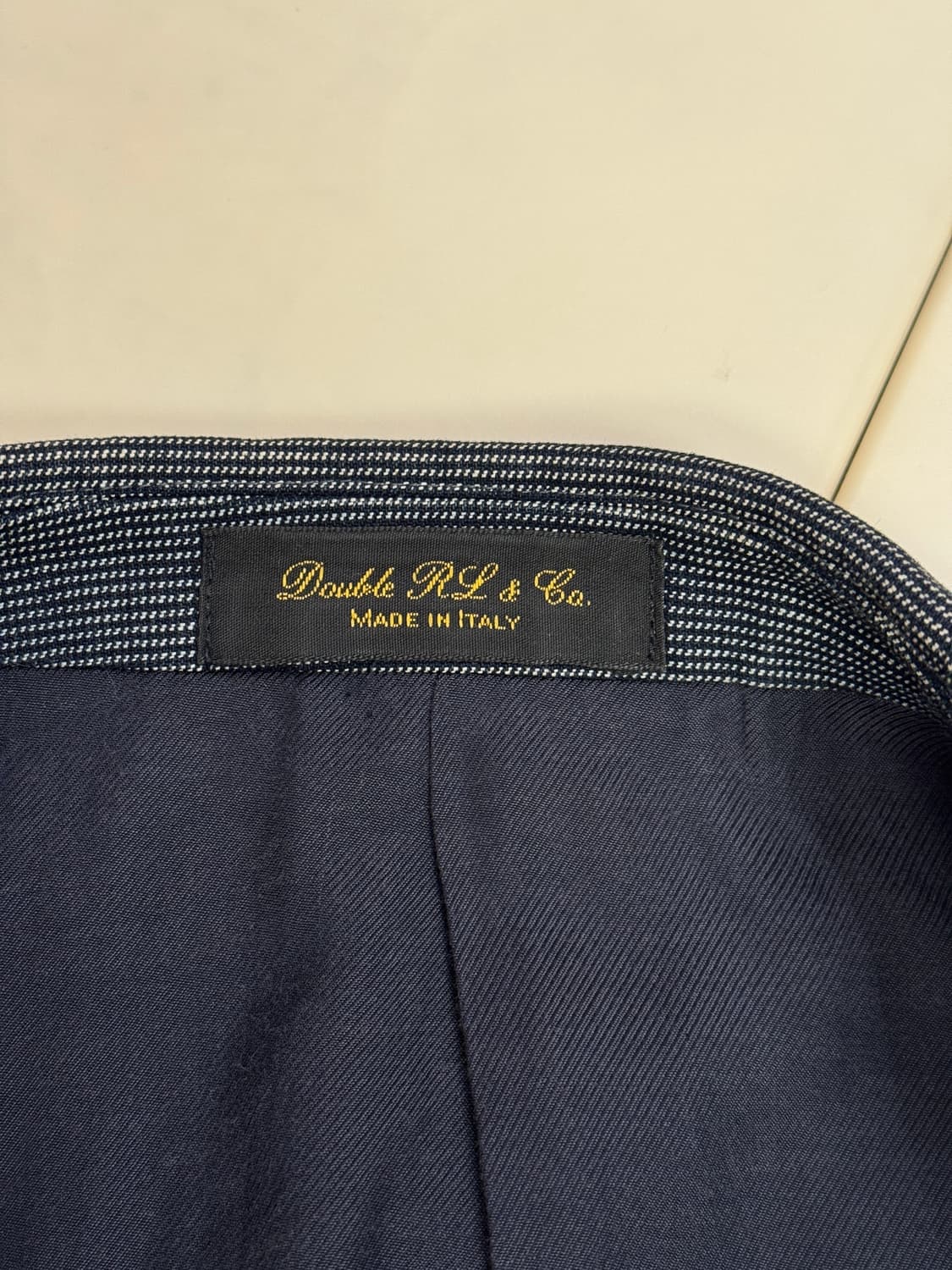 RRL 헤링본 더블 수트 US42 상품이미지6