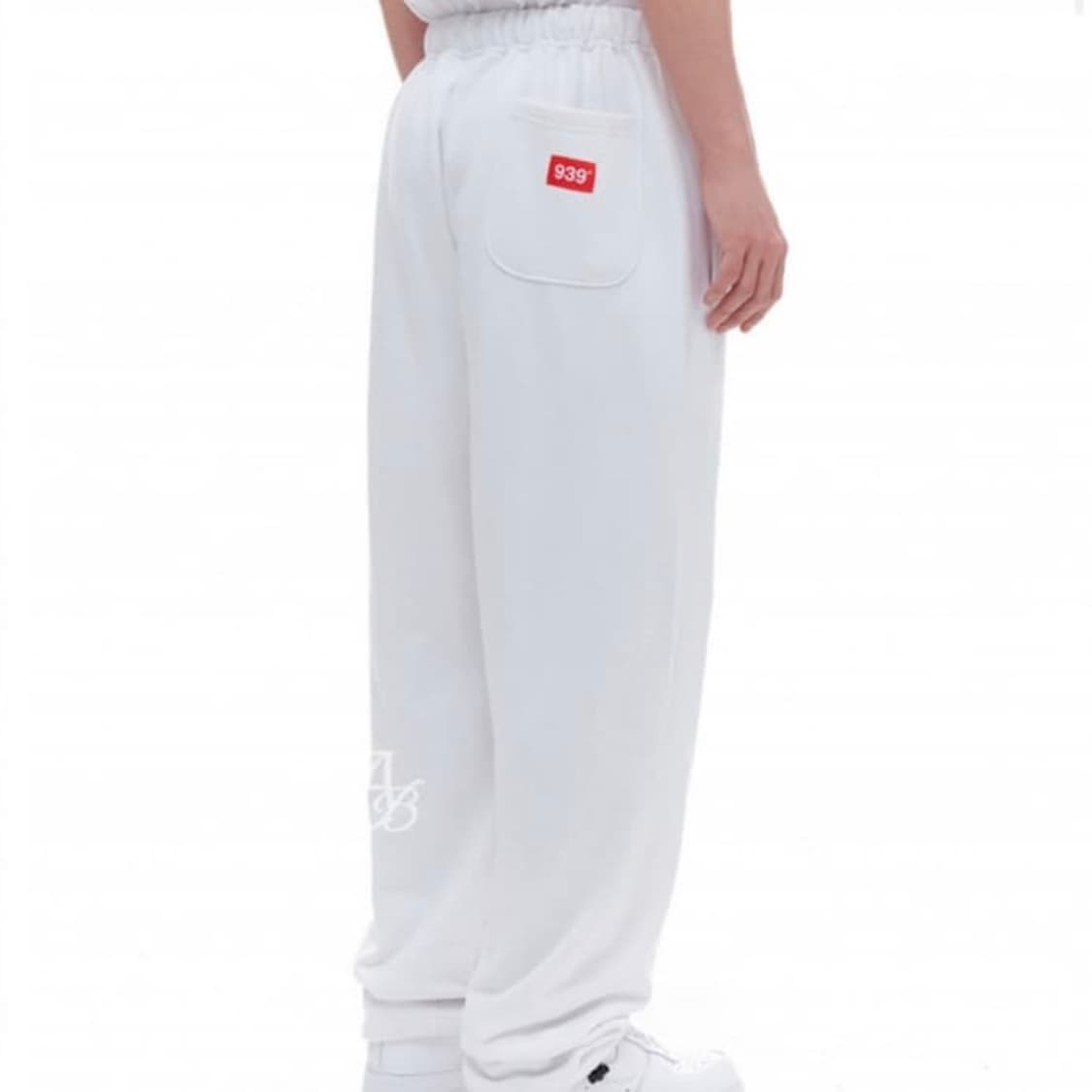 아카이브 볼드 939 LOGO SWEAT PANTS (WHITE) (L) 상품이미지2