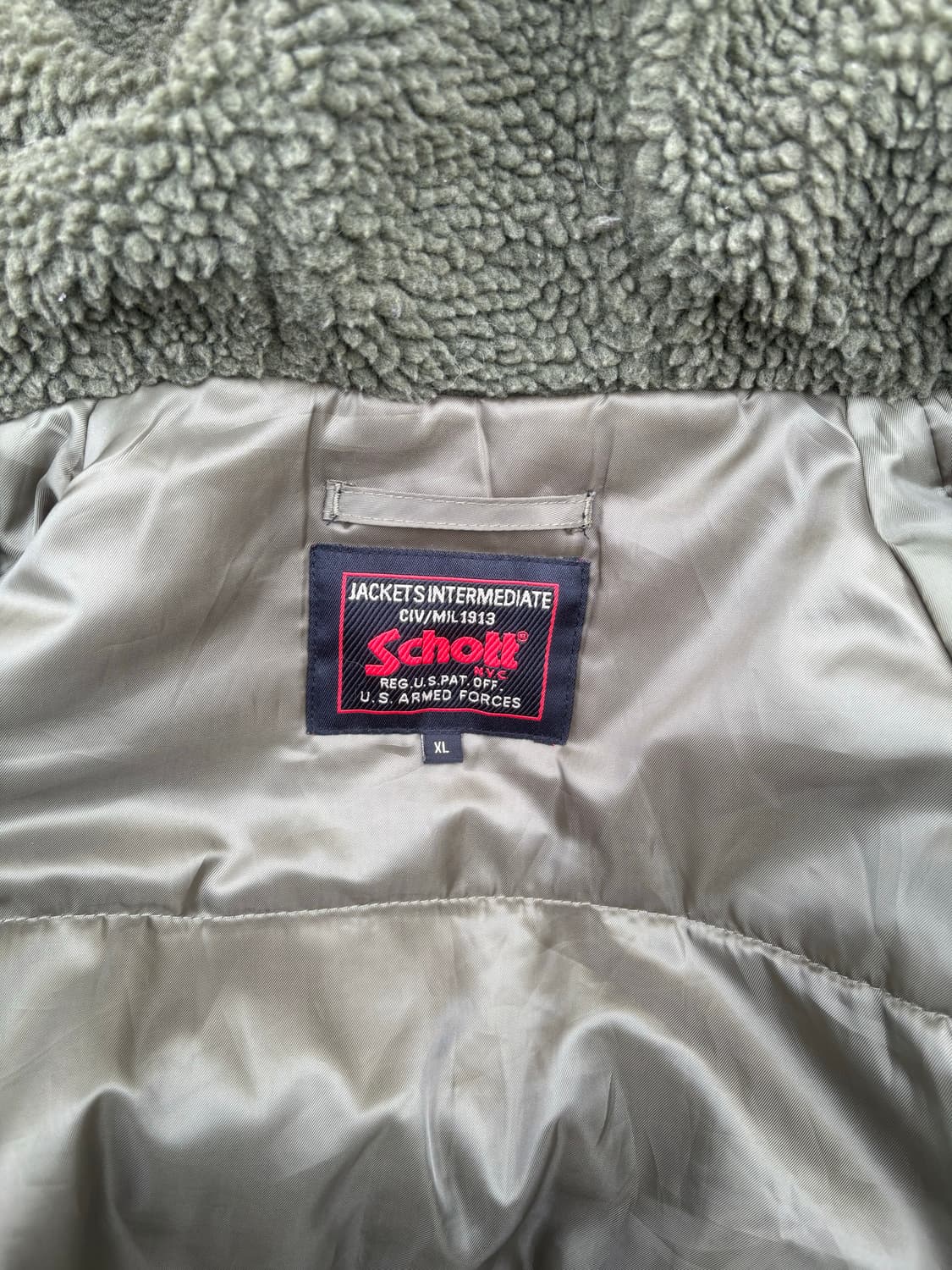 Schott NYC N3B 라쿤 파카 상품이미지7