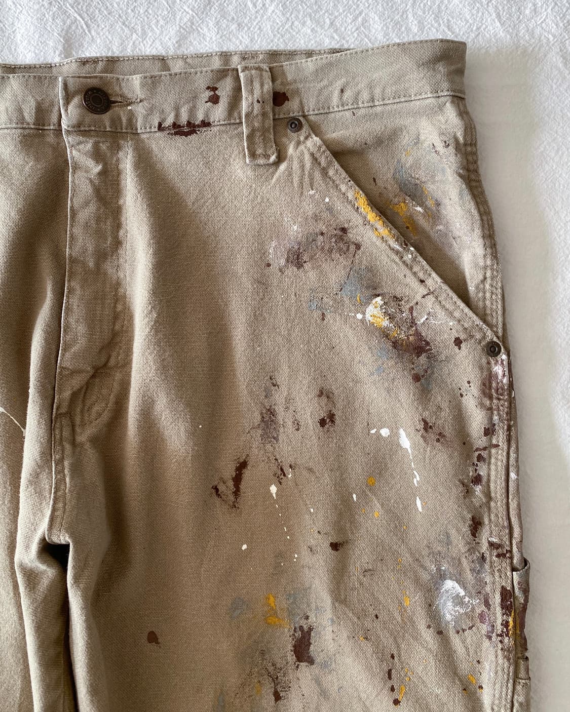 랭글러 페인팅 카펜터 워크팬츠 상품이미지4