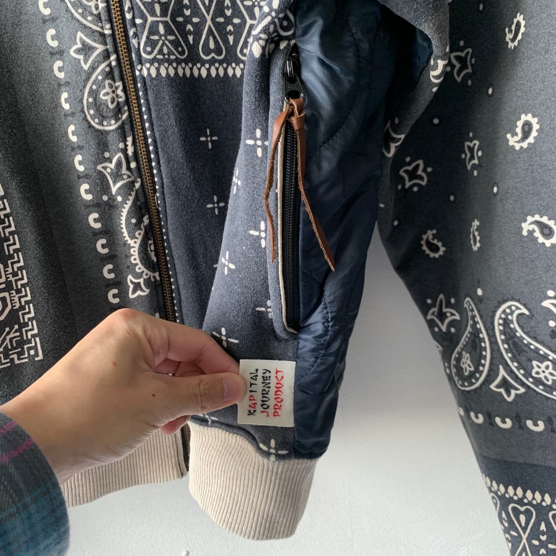 FLEECE BANDANA BIVOUAC HOODED BLOUSON 상품이미지4