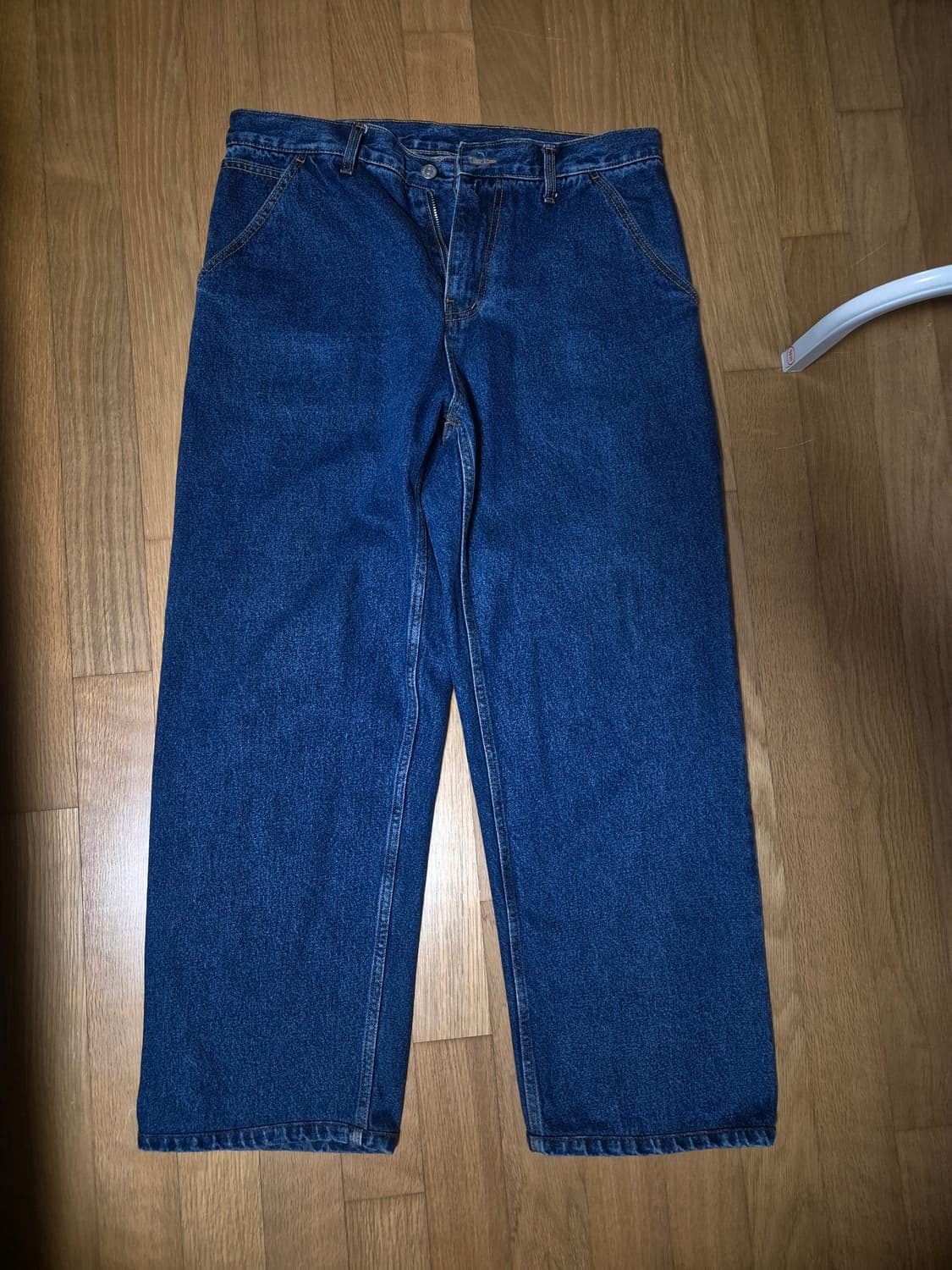 위캔더스 DENIM WORK PANTS (DENIM) 카펜터 데님 상품이미지4