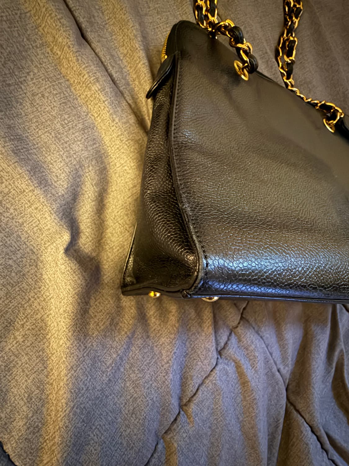 빈티지 케비어 롱체인 플랩 백 상품이미지2