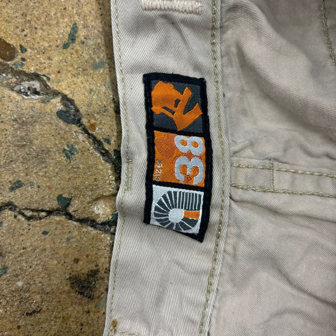 [정품/38] 아카데믹 스타 별 패치 버뮤다 카고팬츠 상품이미지4