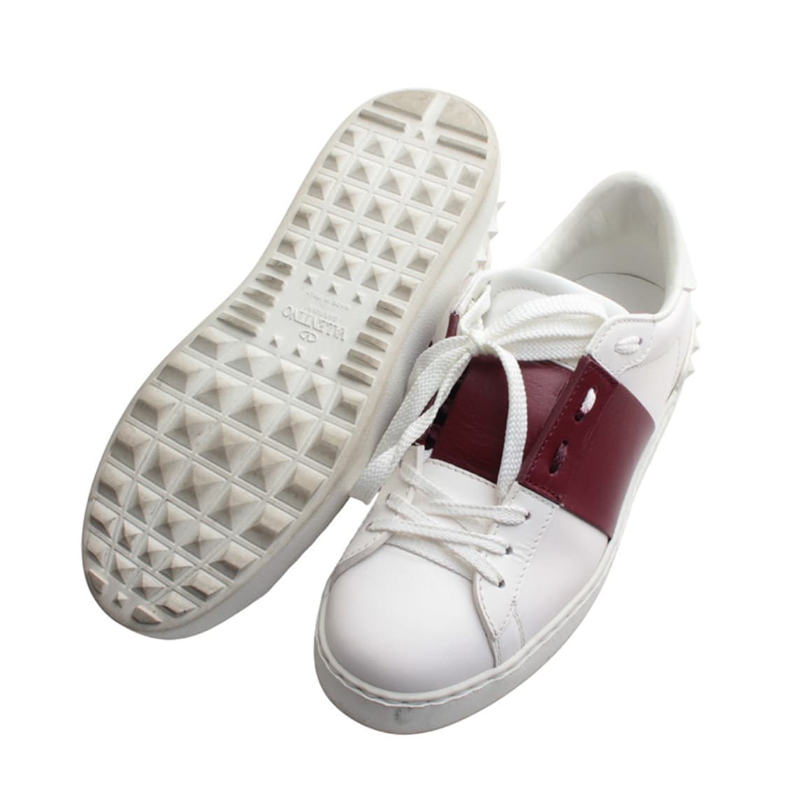 발렌티노 투톤 락스터드 스니커즈 36반 상품이미지3