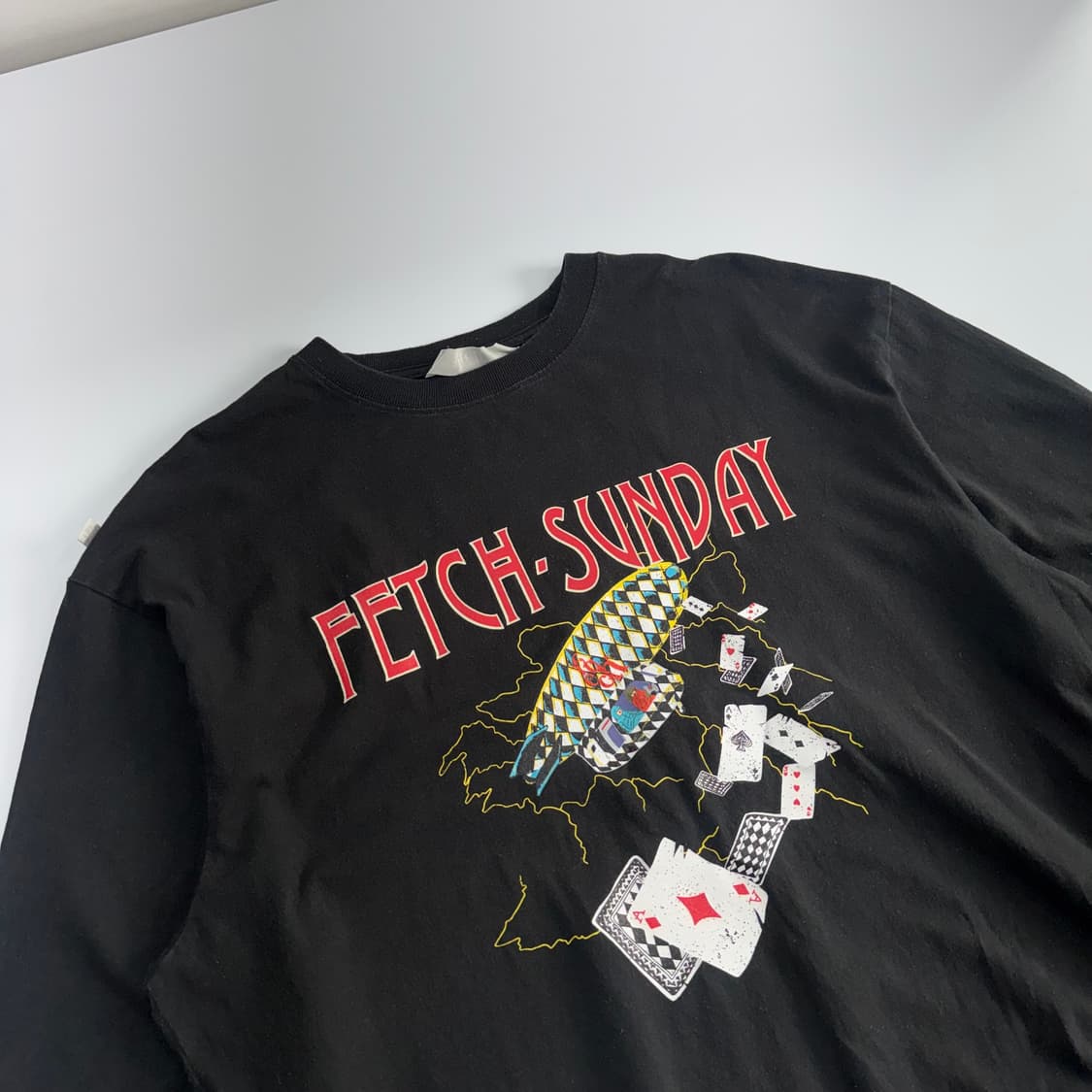 Fetch 페치 프린팅 블랙 롱슬리브  상품이미지4