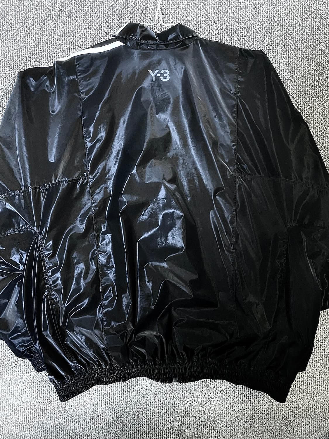 Y-3 와이쓰리 윈드브레이커 트리플 블랙 XL 상품이미지2