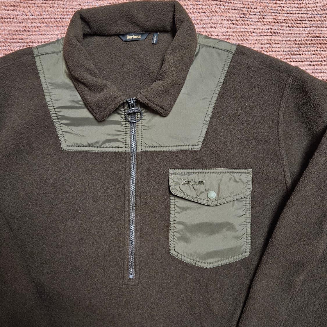 바버 하프집업 플리스 풀오버 상품이미지3