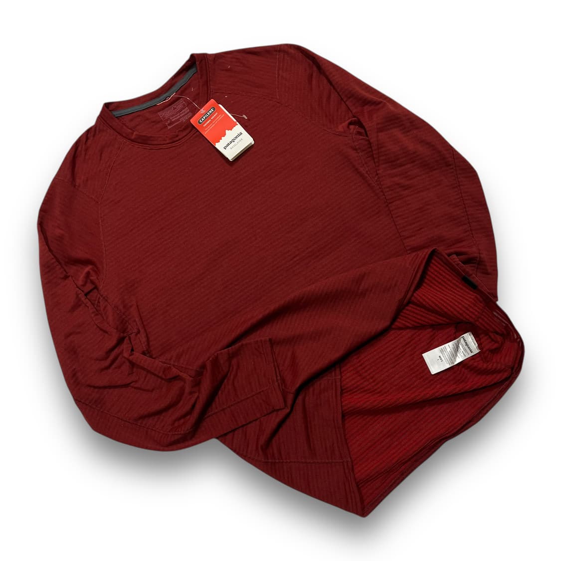 파타고니아 2015s 캐필린 TW 크루넥 버건디 롱 슬리브 상품이미지3