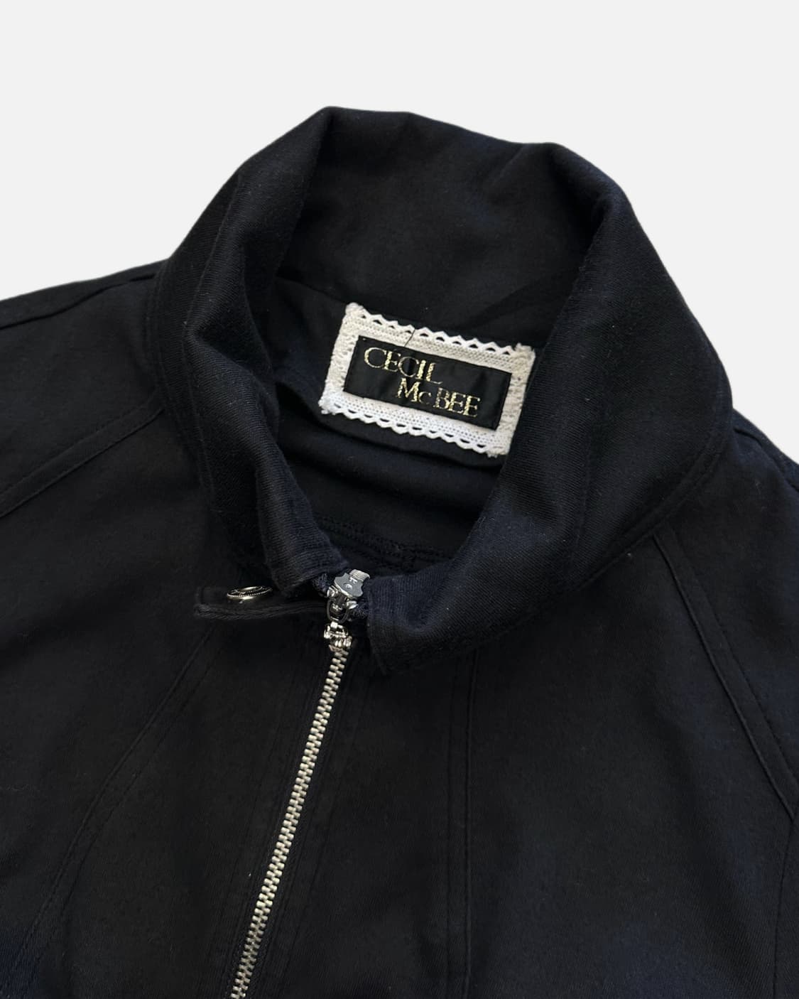 CECIL MCBEE crop sweat jacket 상품이미지5