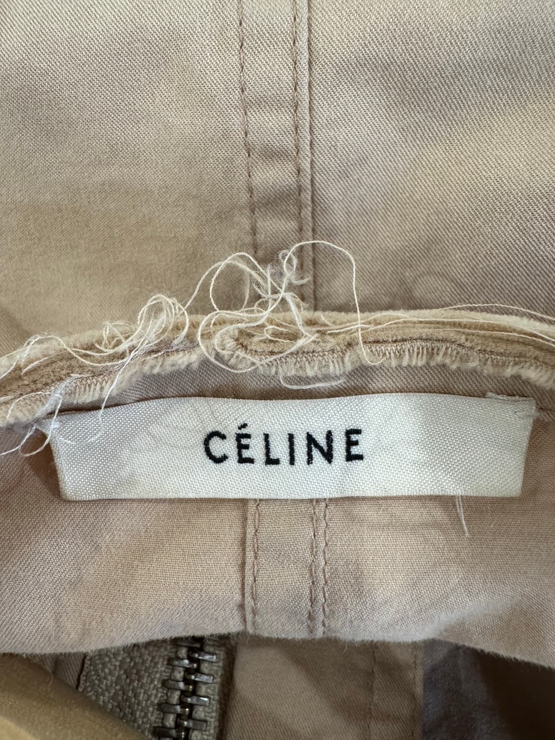 CELINE 셀린느 디스트레스드 크롭 자켓 상품이미지5