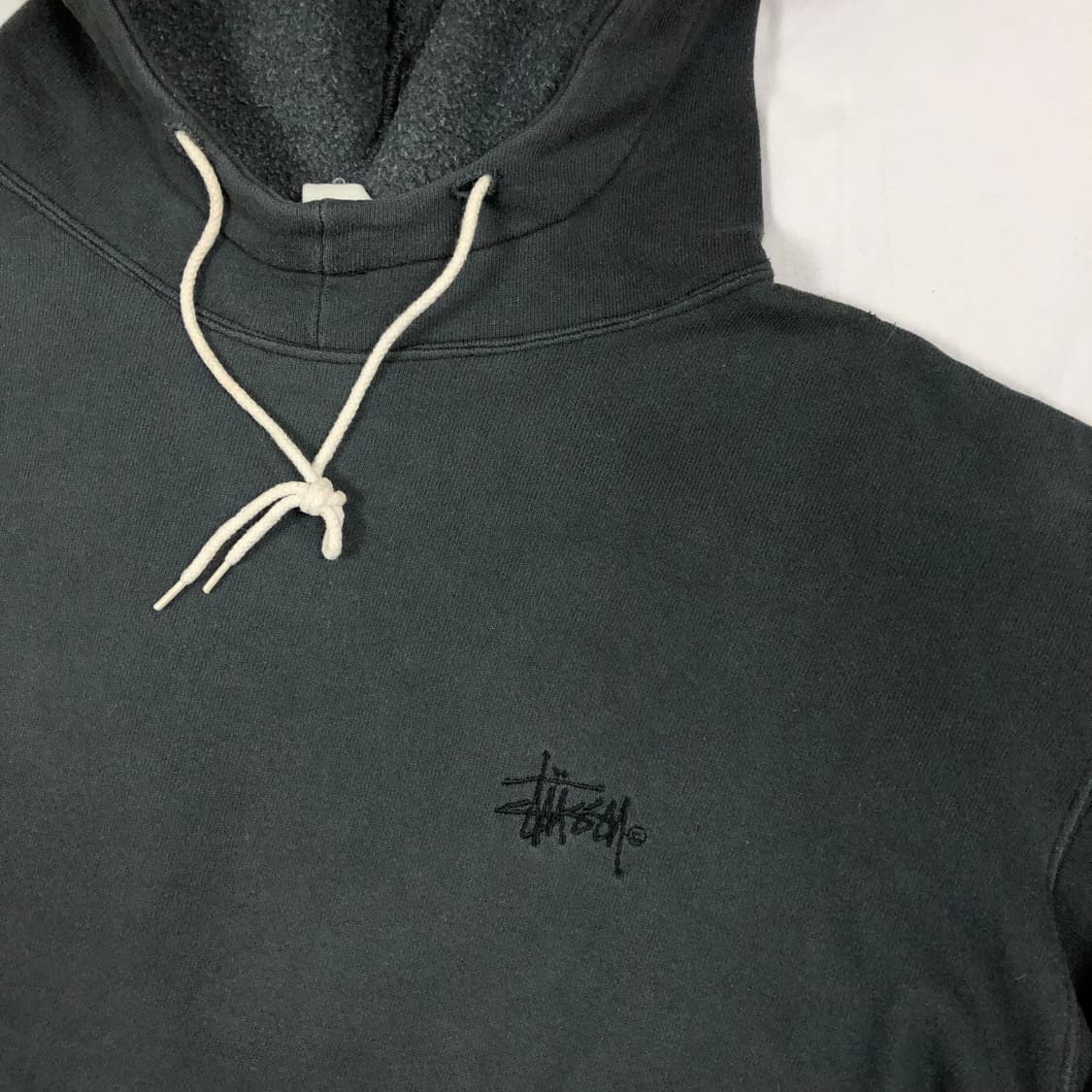 90s 스투시 stussy 로고 스웻 후드티셔츠 상품이미지3