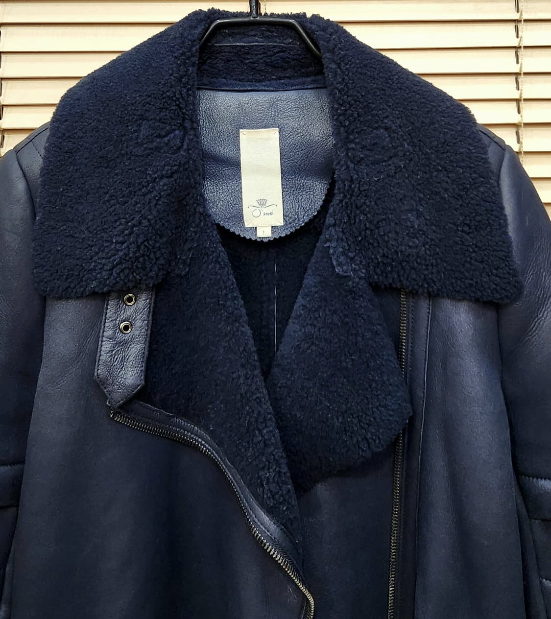 한섬 오즈세컨 양가죽 양털무스탕 상품이미지2