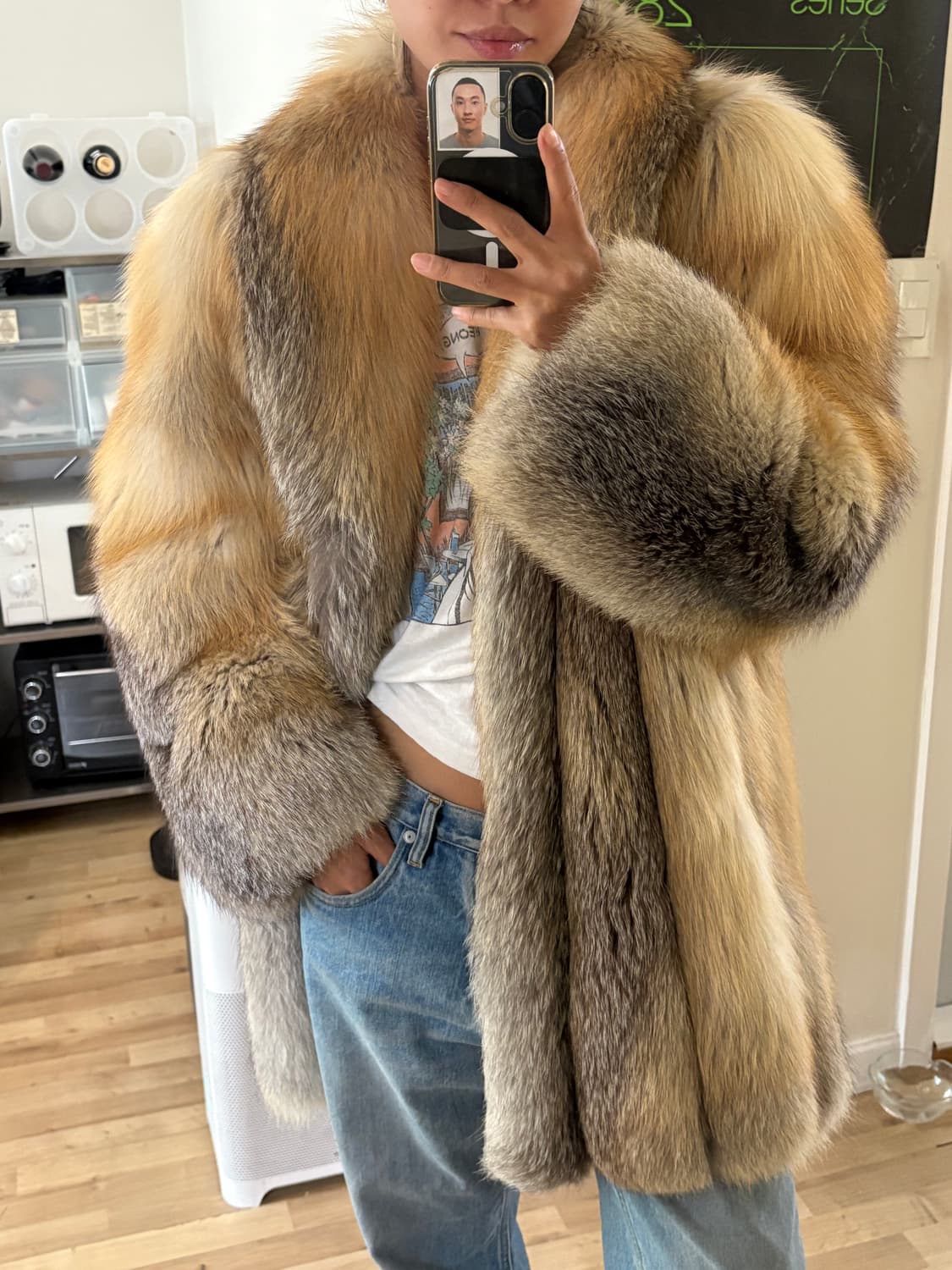 리얼폭스 빈티지퍼 상품이미지2