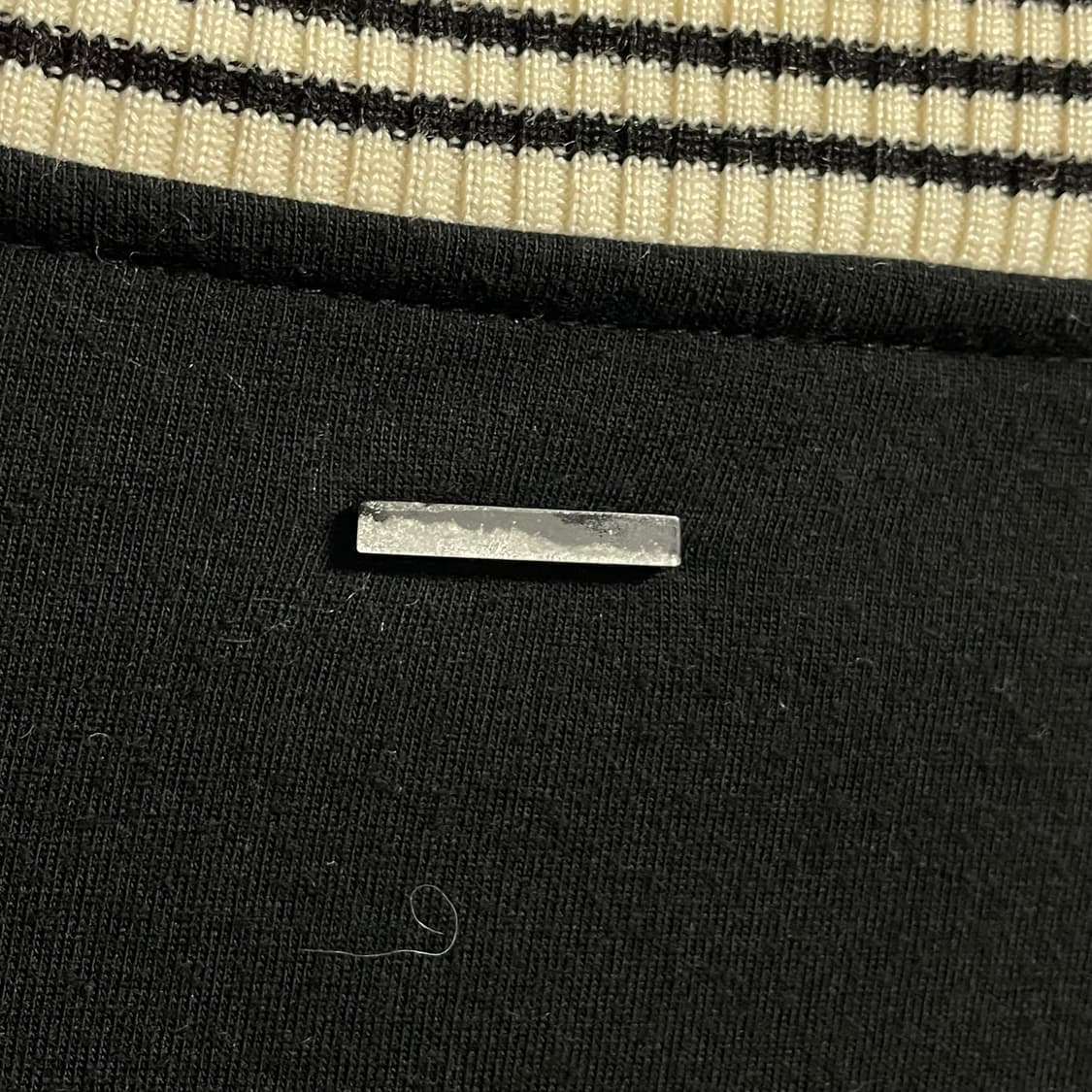 [2XL] 솔리드옴므 블랙 라인 포인트 맨투맨 상품이미지4