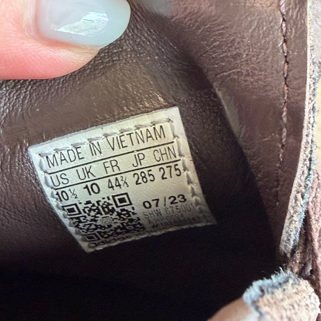 N164. 아디다스 스페지알 핸드볼 브라운 컬리지에이트 스니커즈 상품이미지6