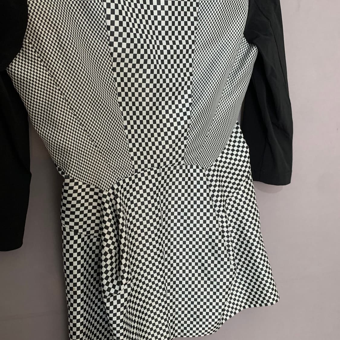 S 준야와타나베 꼼데가르송 00 아카이브 체크 원피스 상품이미지4