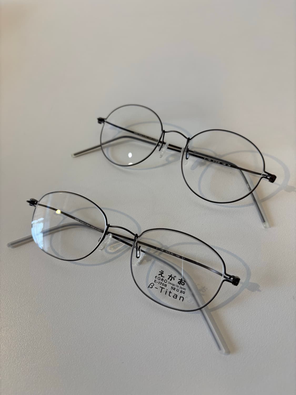 초경량 티타늄 라운드프레임 안경테 상품이미지3