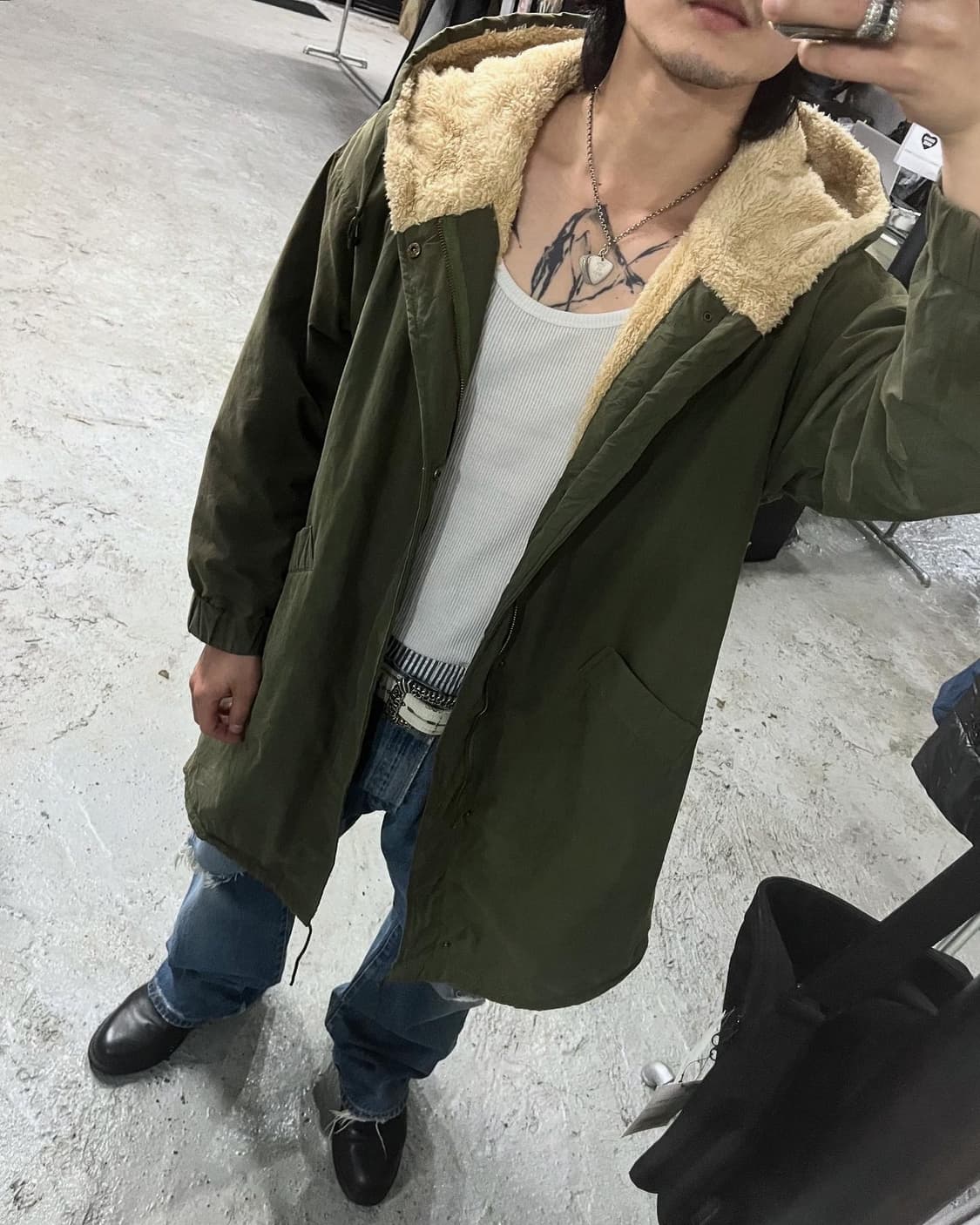 Cube Sugar moz coat 상품이미지1